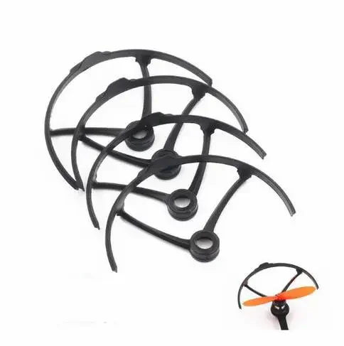 4pcs 720/8520 Coreless motor protector Propeller Protective  Protect guard for Indoor Crossing Drone LT105 QX80 KINGKONG Q100