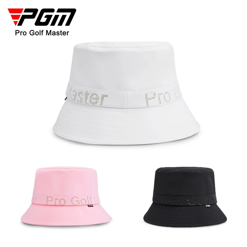 

PGM Women Golf Hat Sunshade and Sunscreen Inner Sweat Absorbing Band Design Simple and stylish Fisherman Cap MZ057