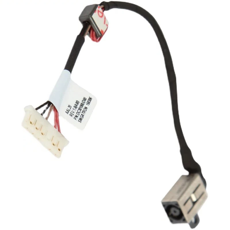 Power charging port and power connector for Inspiron 5551 5552 5455 5558 5559, Model: 0KD4T9. Minimum order quantity: 10 pieces