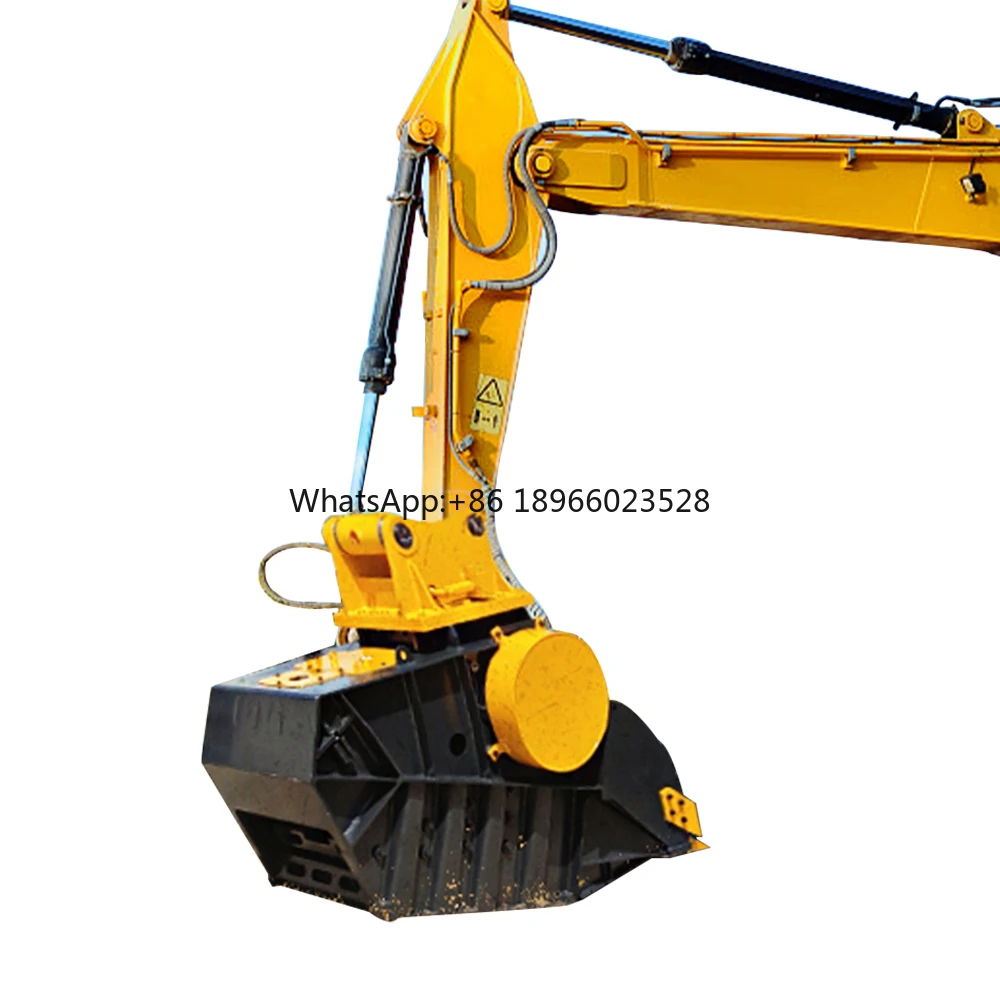 high performance High Quality Concrete Crusher Mining Project Crusher Bucket For Excavator