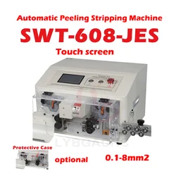 SWT508JE Update SWT608-JE JES Computer Automatic Wire Peeling Stripping Cutting Machine for Wire Strip 0.1-8mm2 AWG8-AWG28