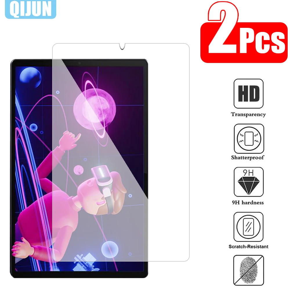 Tablet Filme de vidro temperado para Lenovo Tab M10 Plus 10.3 "2020 FHD Proof Explosão prevenção Screen Protector 2pcs TB-X606F