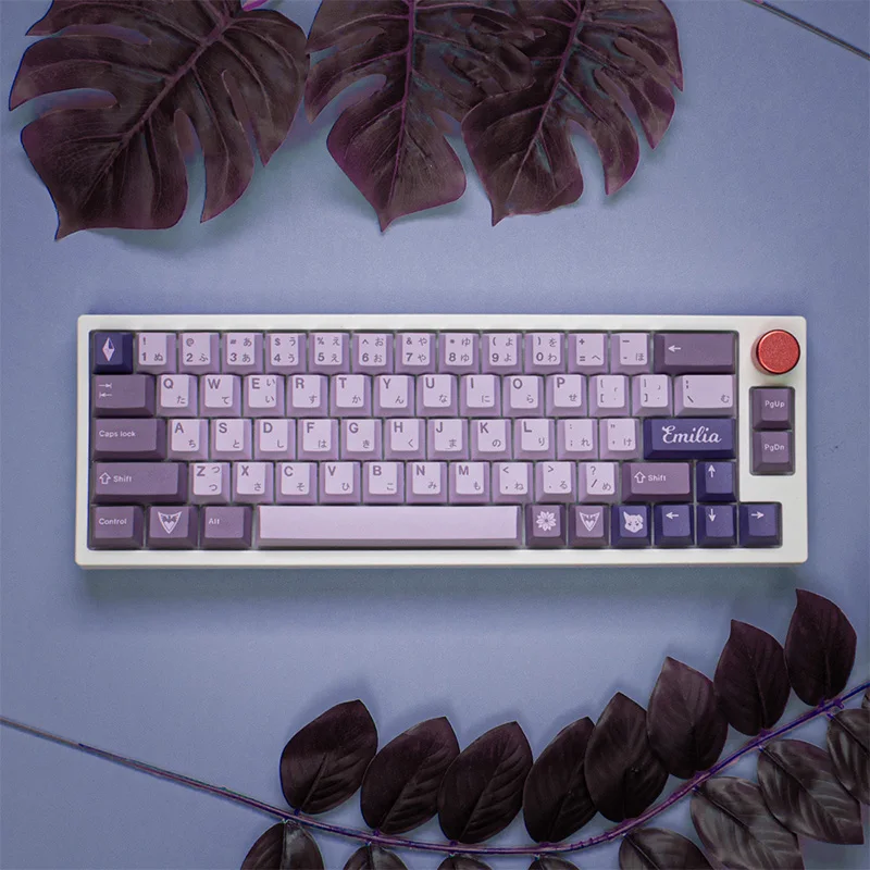 Imagem -05 - Gmk Clones Geada Bruxa Keycaps Cereja Perfil Pbt Dye-sub Grande Conjunto Japonês Keycap para mx Interruptor Teclado de Jogo Mecânico