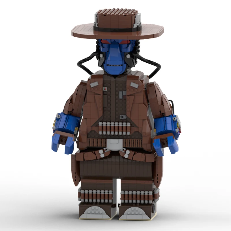 3011pcs MOC Cad Bane Mega Figure Star Battle Model Building Blocks Home Decor Desk Display Shelf Accent Premium Gift For Adults