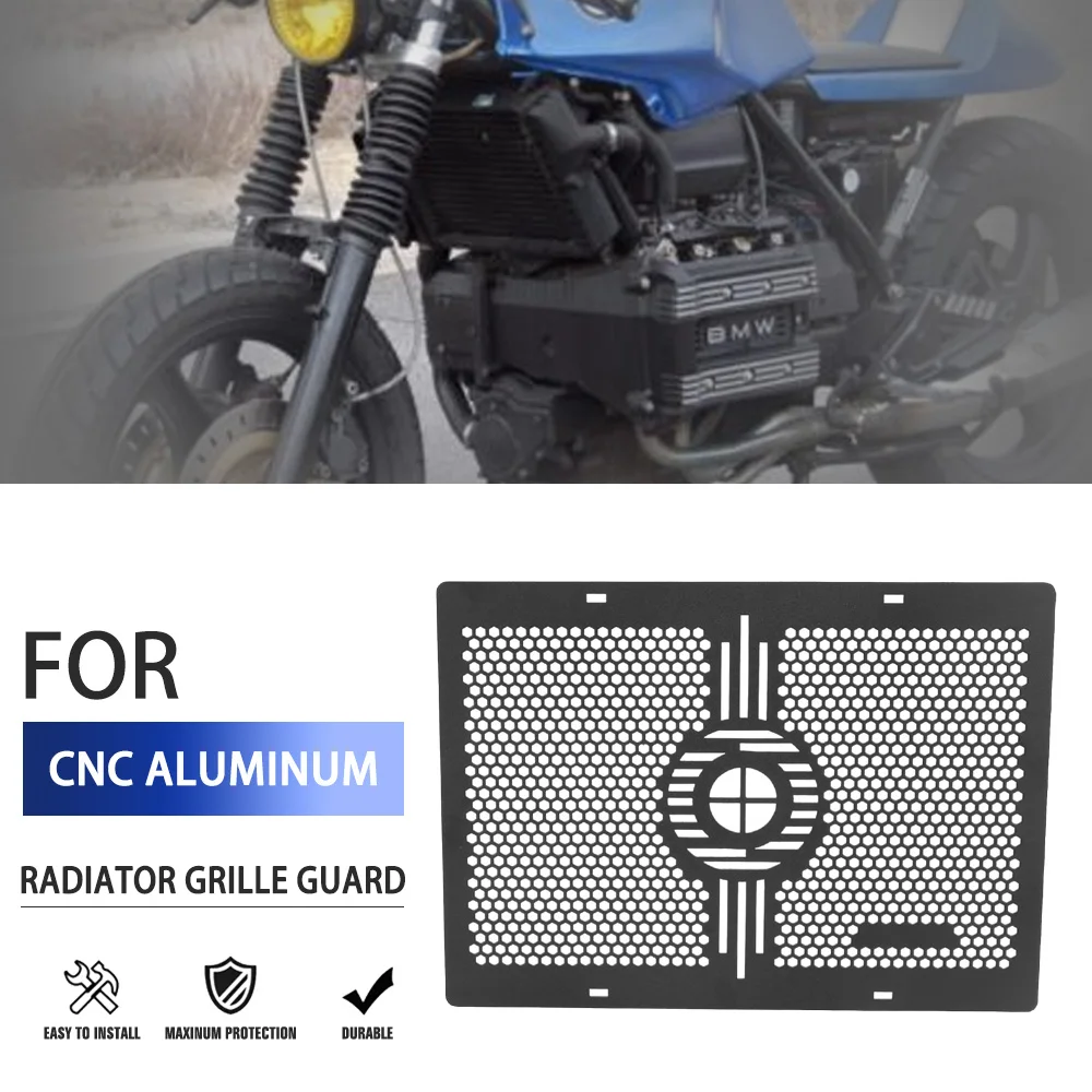 

Aluminum Motorcycle Accessories For BMW K75 K100 Kserie K1100 Cafe Racer K75/100 Radiator Grille Cover Guard Protection Protetor