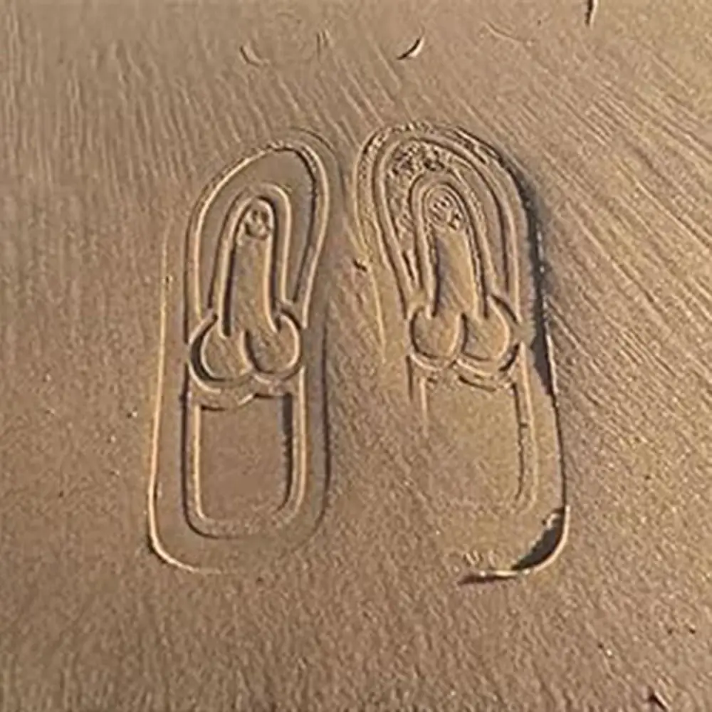 1 Pair Gifts 4Size Hidden Flops Creative Novelty Funny Dick Flip-Flop Playful Foldable Quick-Dry Slippers Beach Vacations