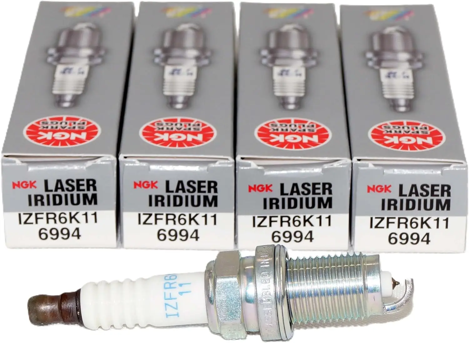 

IZFR6K11 Spark Plugs 4-Pack, High-Performance Ignition for Enhanced Engine Efficiency