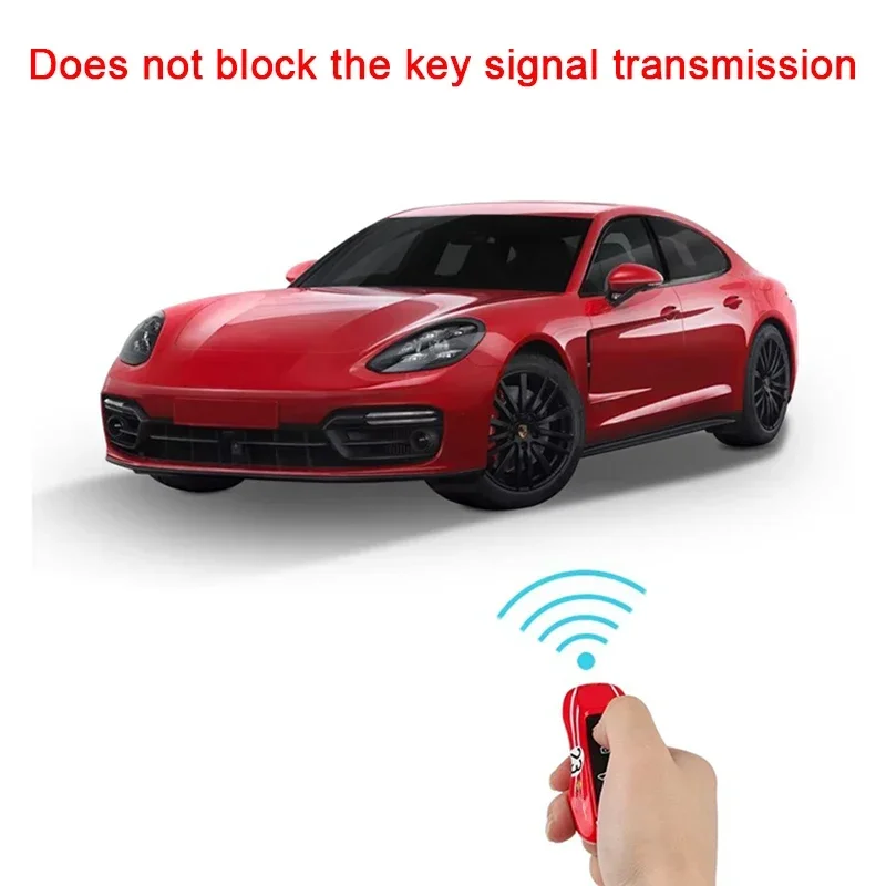 Car Remote Key Cover Racing style For Porsche Cayenne Panamera Cayman Macan Boxster 971 9YA 718 911 Racing Keyless Hard Case
