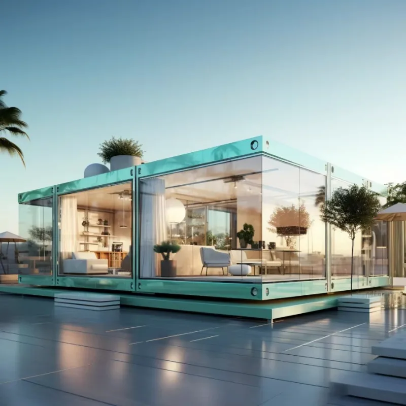 YG 20/40ft منزل حاوية منزلية صغيرة عالية الجودة هيكل فولاذي مسبق الصنع منزل حاوية سقيفة الماشية مستودع