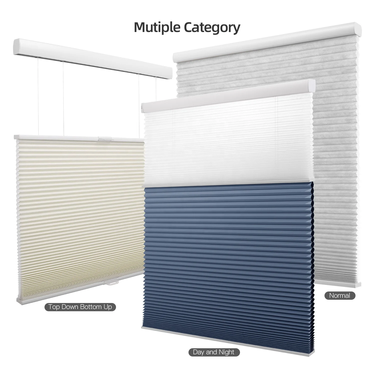 Customized Honeycomb Blinds Cellular Shades Cellular Blinds Electric Roller Motorized Blinds For Window Shades Blackout Shades