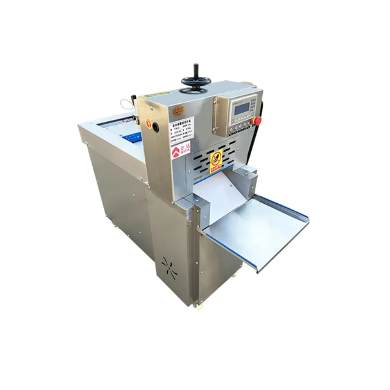 123Hot BITA totalmente semiautomático cortador de rollos de carne de cordero Motor-cortador de carne congelada centrico 220V/380V uso comercial alta rigidez M
