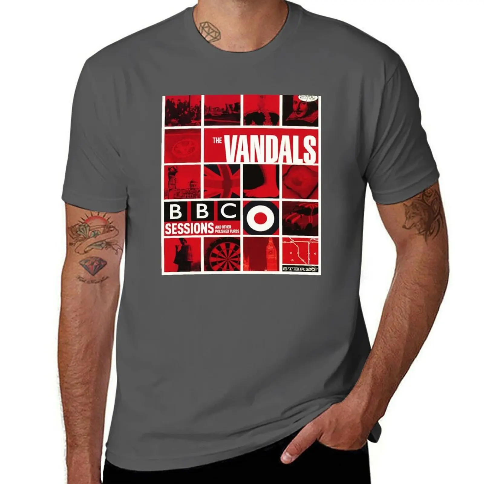 

vandals bbc sessions T-Shirt man t shirt cotton high quality t shirt man luxury T-Shirt