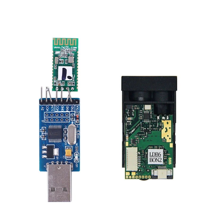 

JRT Module Laser 40m Range Finder Infrared Lidar Distance Measurement Sensor With Supporting TTL Output