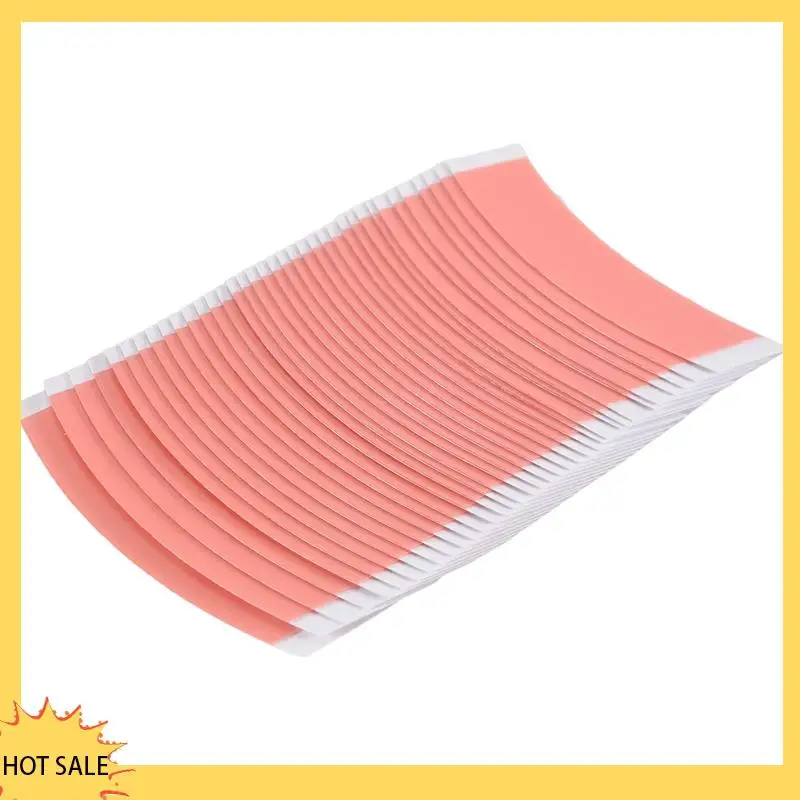 A66Z 72 unids/lote Duo Tac peluca de encaje cinta doble cara sistema de cabello adhesivo súper fuerte tiras de extensión para pelucas/Peluca de encaje