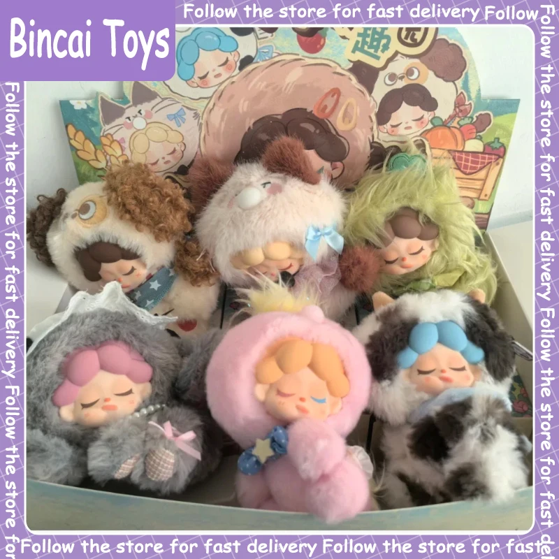 

Genuine Wendy Fluffy Pasture Fun Garden Series Blind Box Cute Doll Pendant Collection Desktop Ornament Fashion Trend Gift