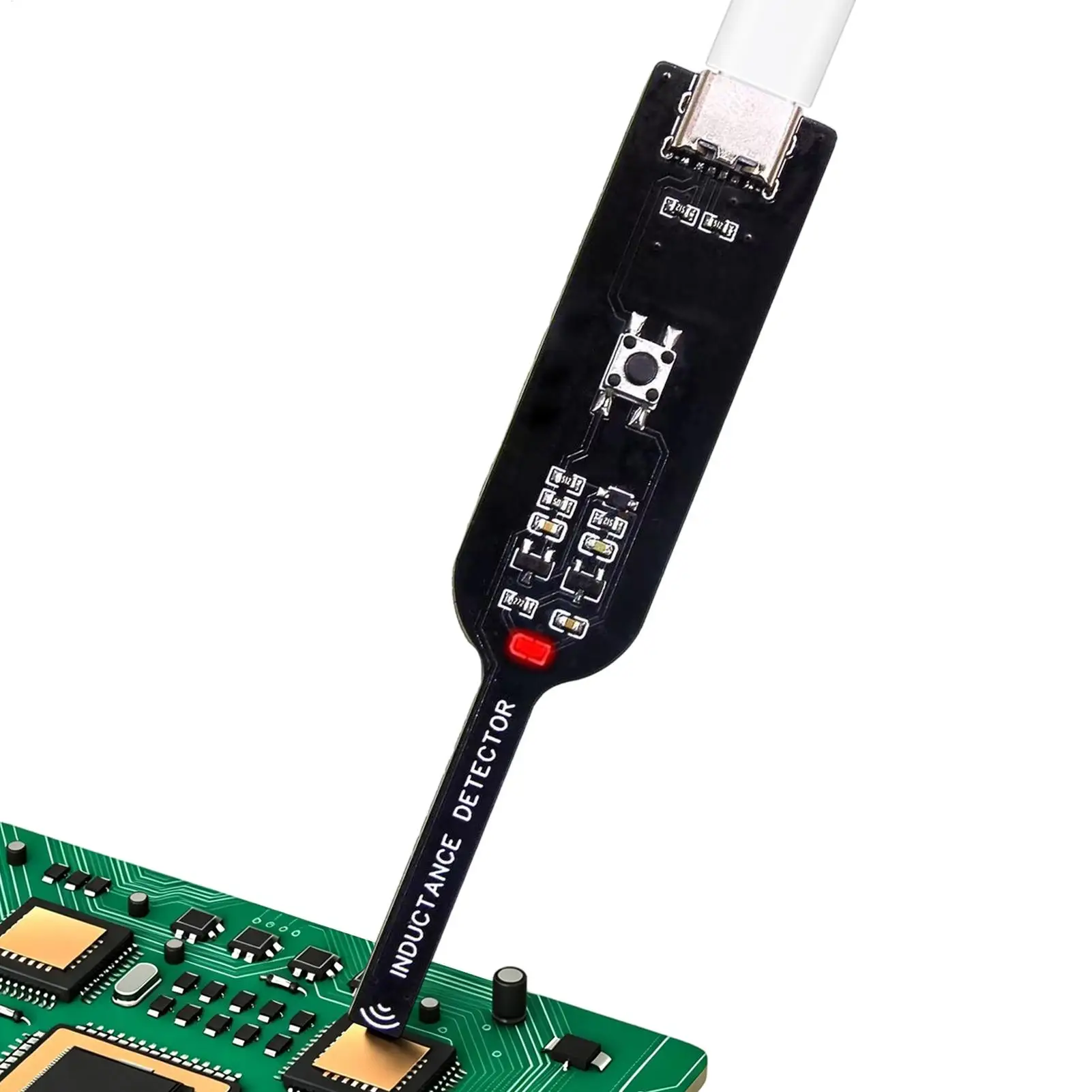 Handheld Circuit Board Inductance Tester High Precision Inductance Detector Component Tester for Mobile Phone Home Appliance