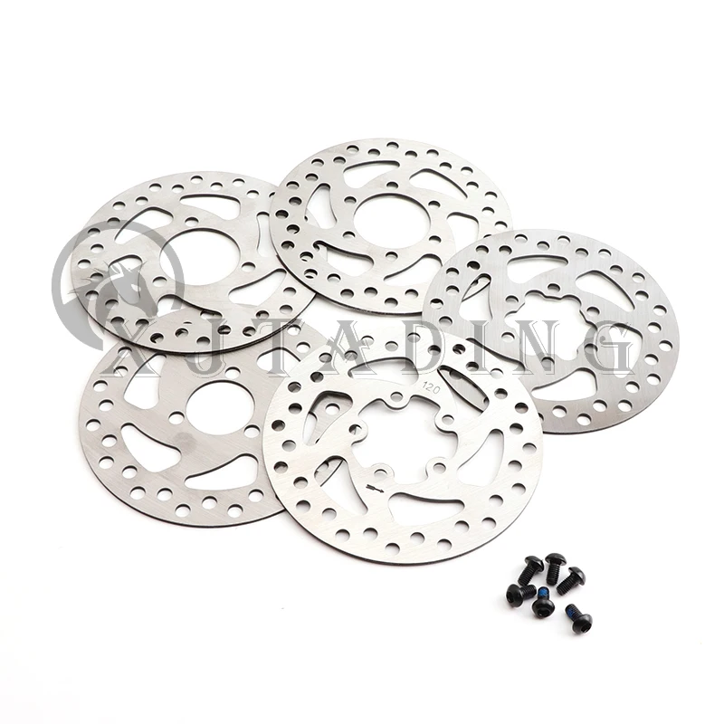 High quality 120mm Outdoor Cycling Disc Brake Rotor Electric Scooter brake Rotors With Screws For MTB Mountain Bike E56D