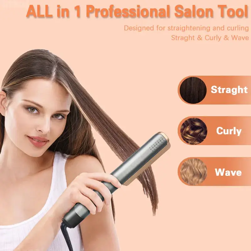 Negative Ion Hair Styling Tool Dual Voltage LCD Display Professional Salon