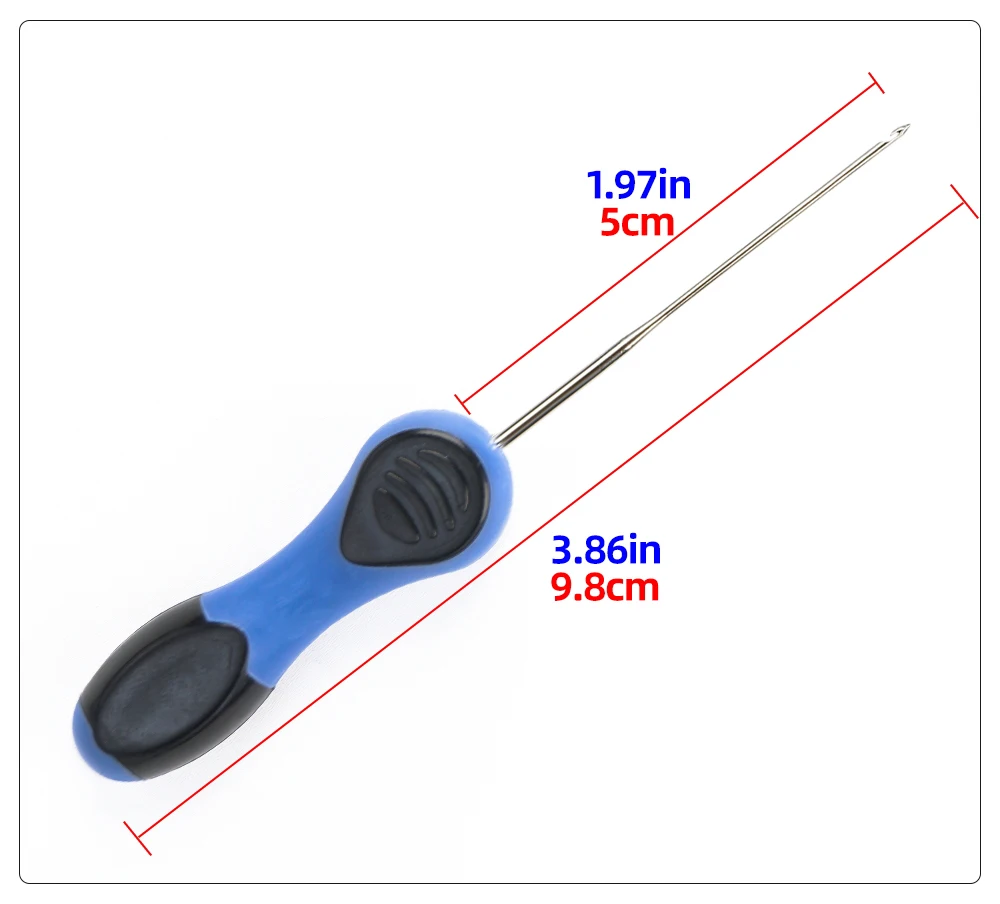 Hirisi Karpfen Angeln Köder Nadel Set Pop Up Boilie Rigs Spleißen Nadel Karpfen Haken Link, Der Werkzeuge Angeln Zubehör BT53 – Detail 9