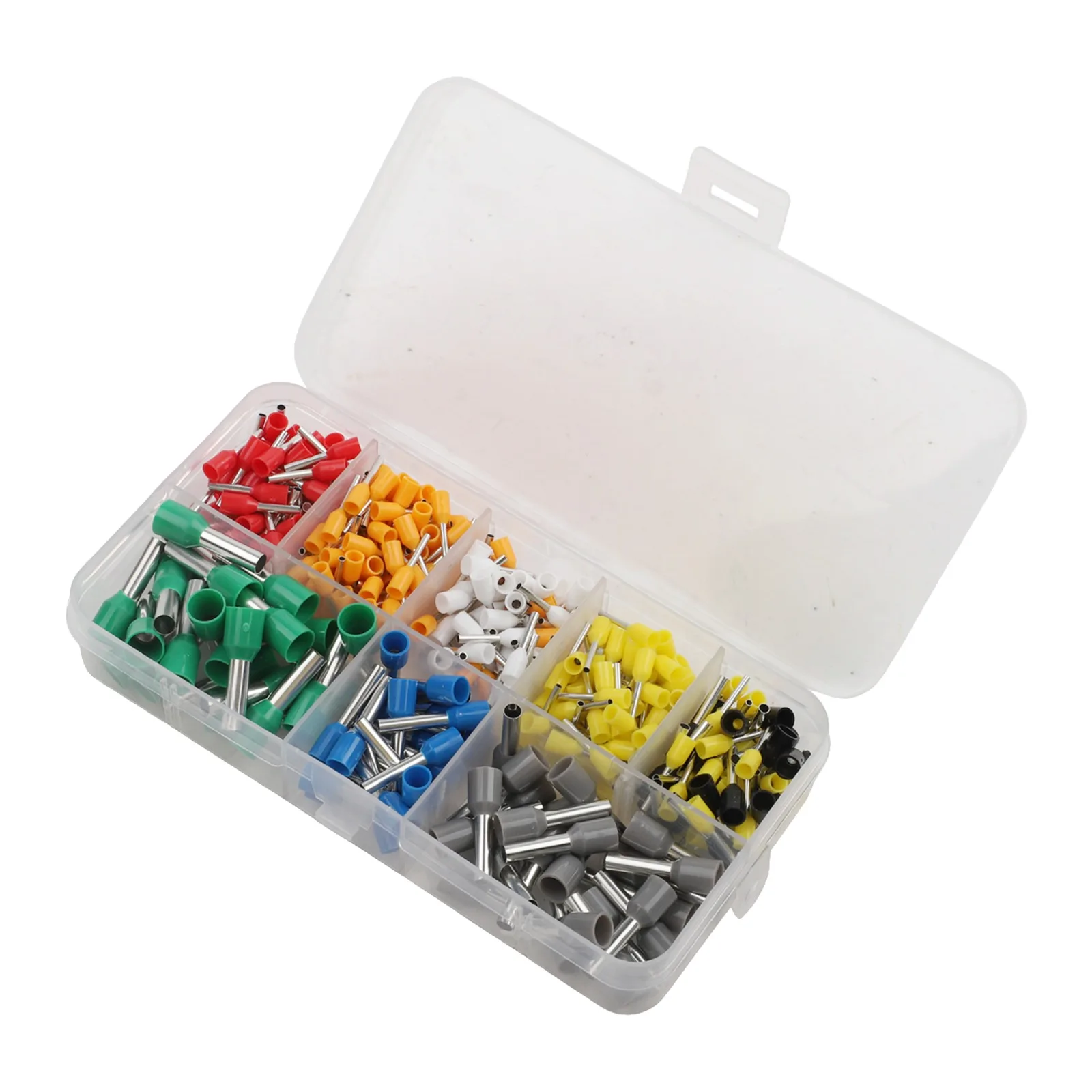 

Electrical Connectors Kit Wire End Sleeves Set For Easier Cable Insertion Color-coded Boxes Enhanced Safety For Cars