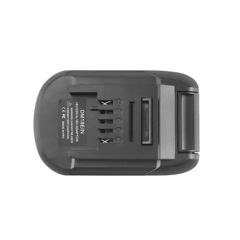 리튬 공구용 배터리 컨버터 어댑터 충전기, DM18EIN, 18V, 20V 이온 배터리용