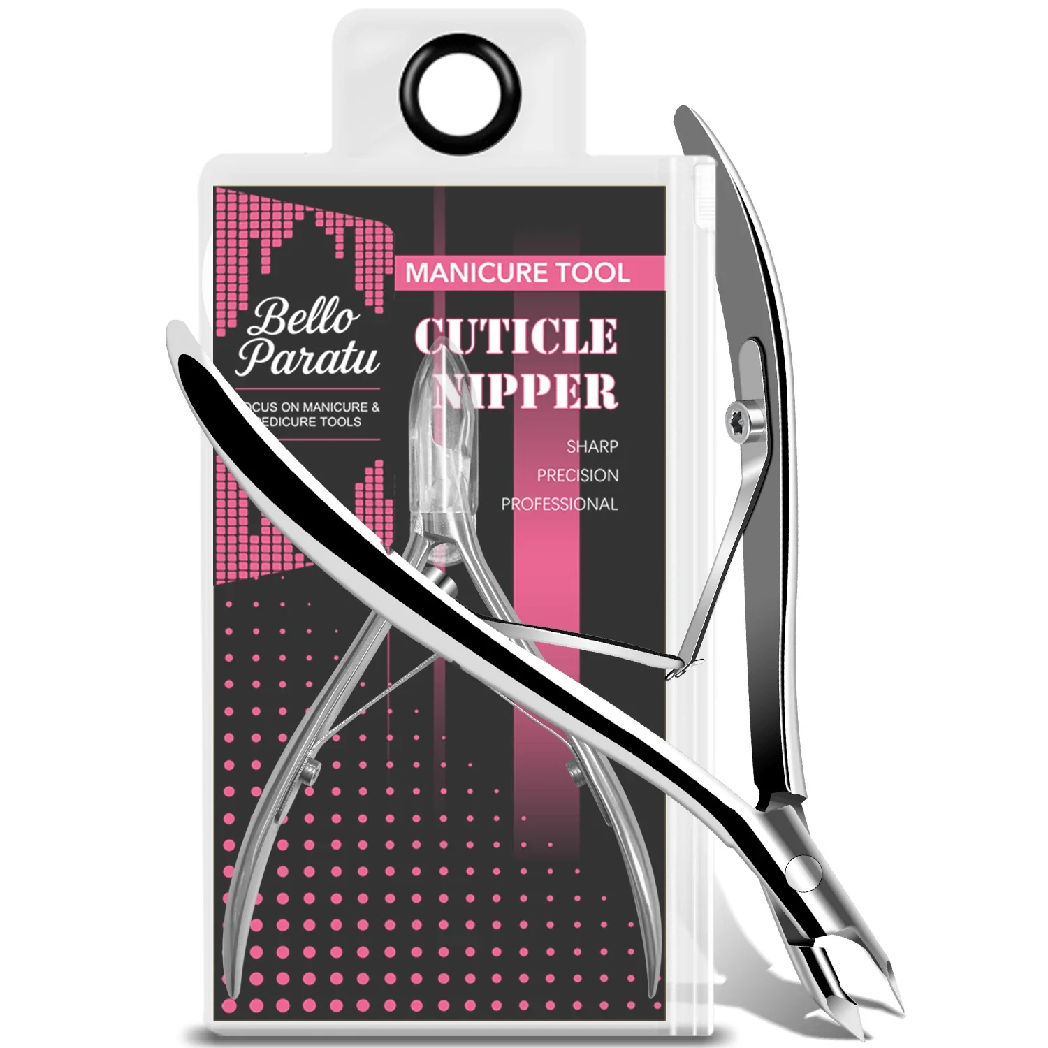 

Cuticle Nippers, Professional Cuticle Trimmer Extremely Sharp Cuticle Cutter Stainless Steel Manicure Nail Cuticle Remover Tools