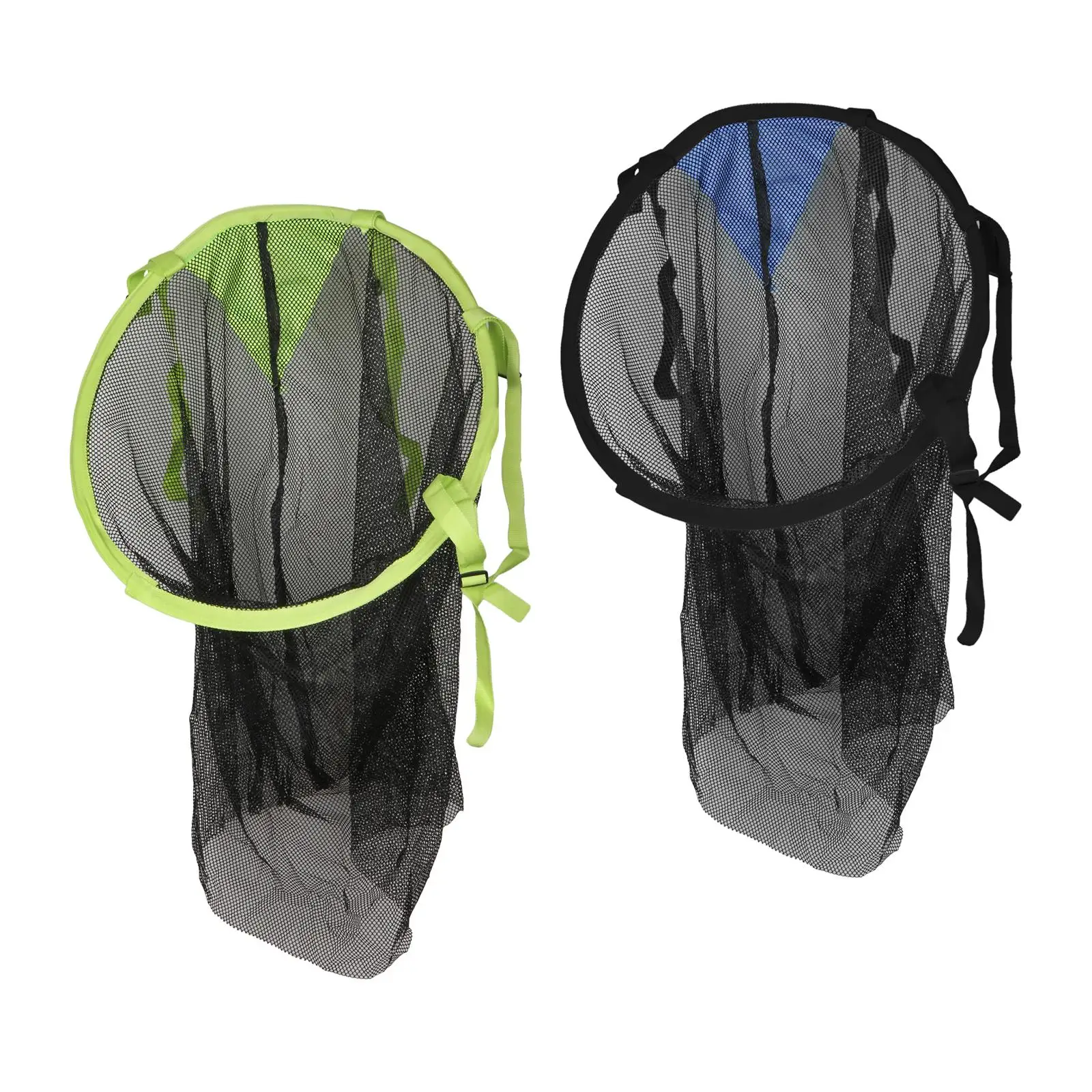 

Football Top Bins Soccer Target Goal with Adjustable Straps for All Levels Players Diameter 50cm Easily Detach Soccer Field Net