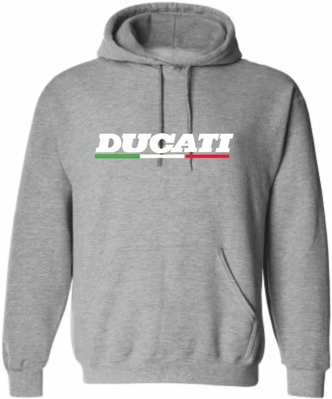 2026 Summer Men's and Women's Pure Cotton T-shirts Ducati Motorcycle Enthusiasts Peripheral Gifts Comfortable, Breathable Ins