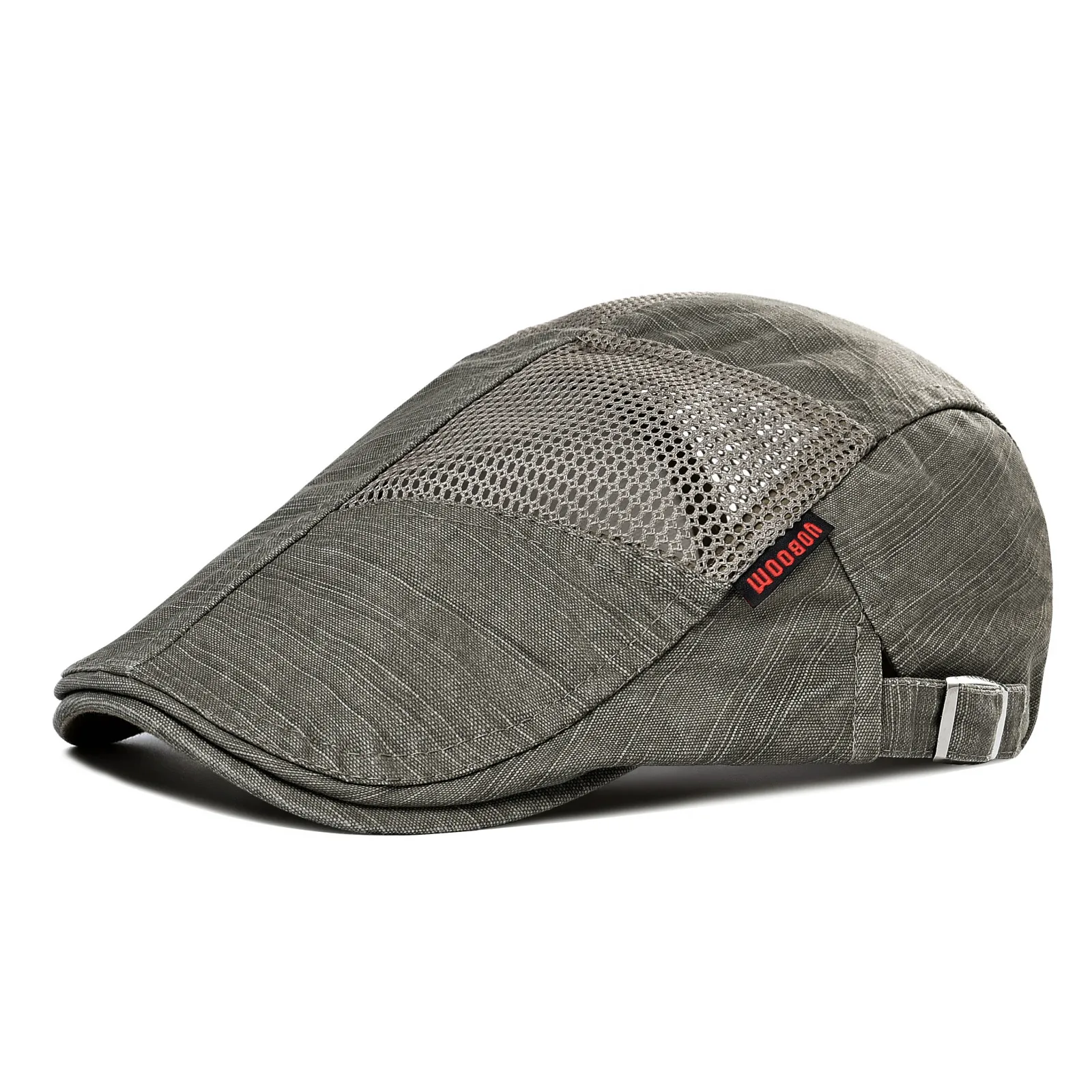 Voboom algodão plana hera boné masculino retro newsboy bonés angustiado masculino golfe boina baker menino chapéu ajustável primavera verão outono boina