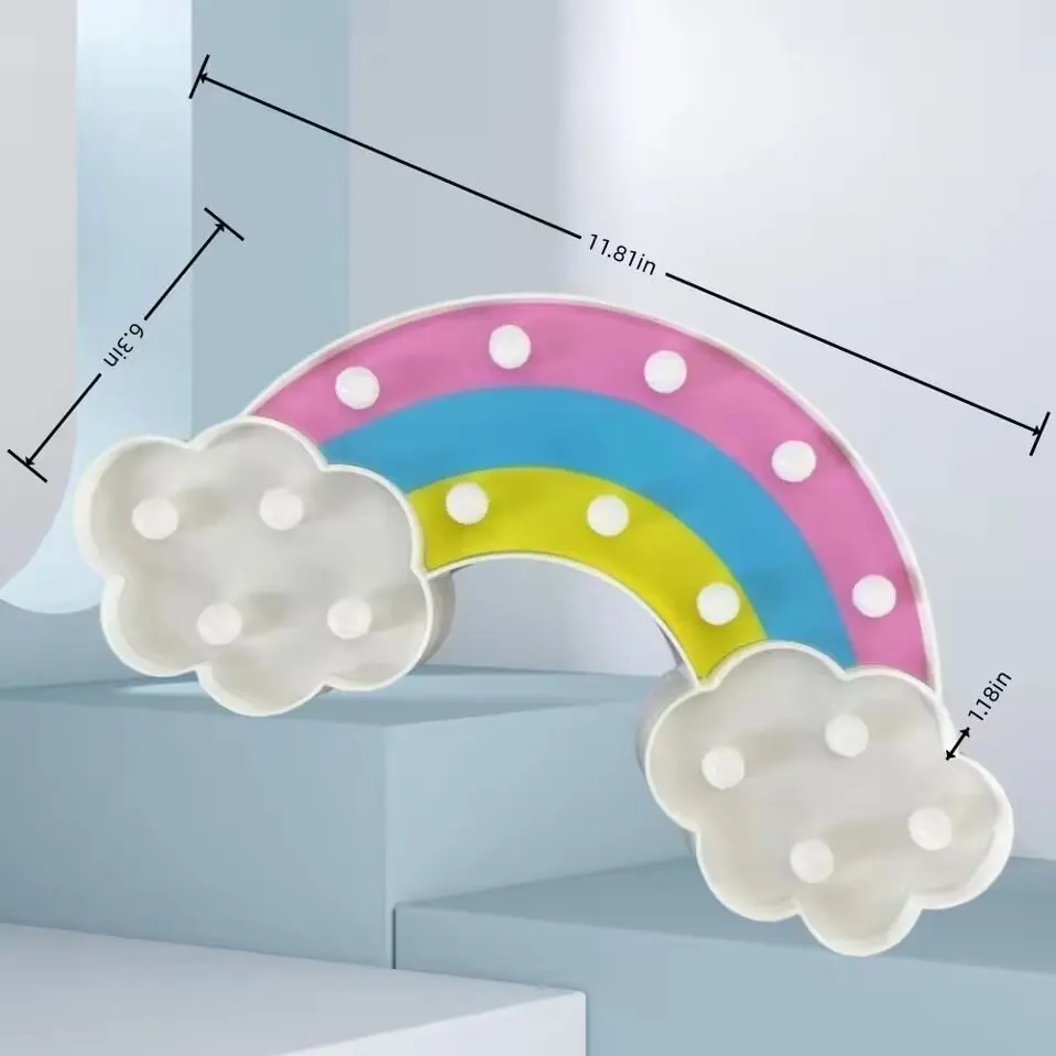 1 قطعة مصباح LED إبداعي على شكل مصباح جداري داخلي يعمل بالبطارية ، ضوء ليلي للديكور لطاولة غرفة النوم وحفلات الشاطئ والتصوير الفوتوغرافي