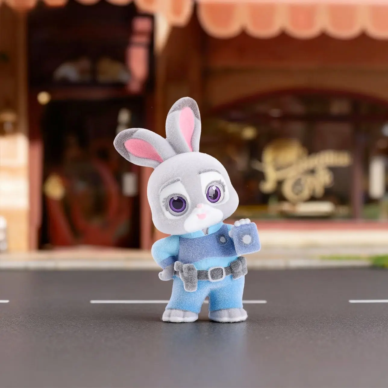 Hot-selling Zootopia Carnival Day Flocking Blind Box Same Style Cool Trendy Decorative Figurine Desktop Decor Gift Surprise Box