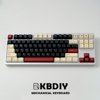 KBDiy GMK Keycaps PBT Double Shot ISO Rome Keycap Cherry Profile For K500 Mechanical Keyboard DIY KIT Retro 173 Keys/Set GMK67