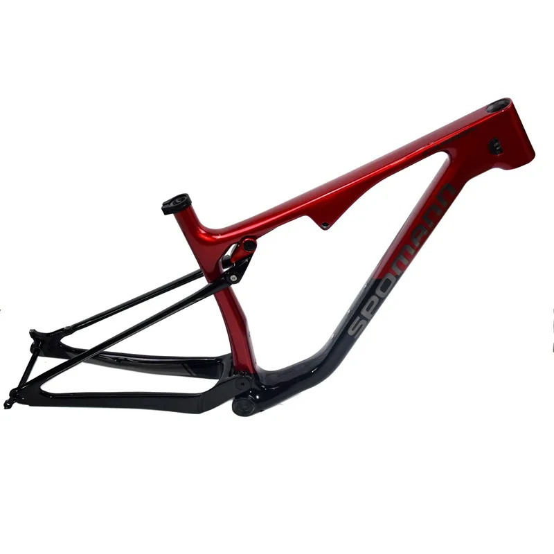 

Carbon Fiber Soft Tail Bicycle Mountain Shock Absorber Frame Tube Axle 29ER Off-Road Ultra Light