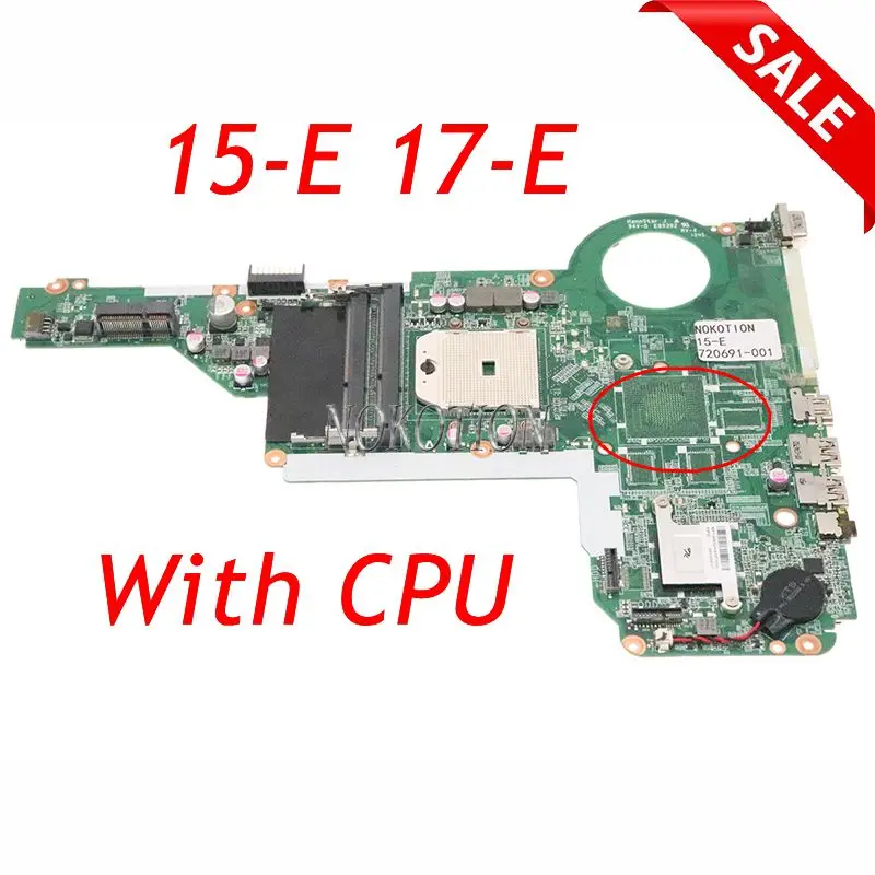 Compatible Processors for Your HP Pavilion 15/17? Here's Exactly What Works with the NOKOTION 720691-001 Board