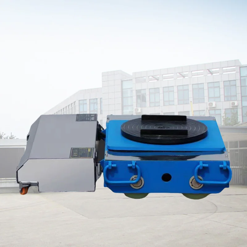 30 Ton Electric Tank Trolley Heavy Machinery Skates Rollers Cargo Heavy Object Shifting Transporter