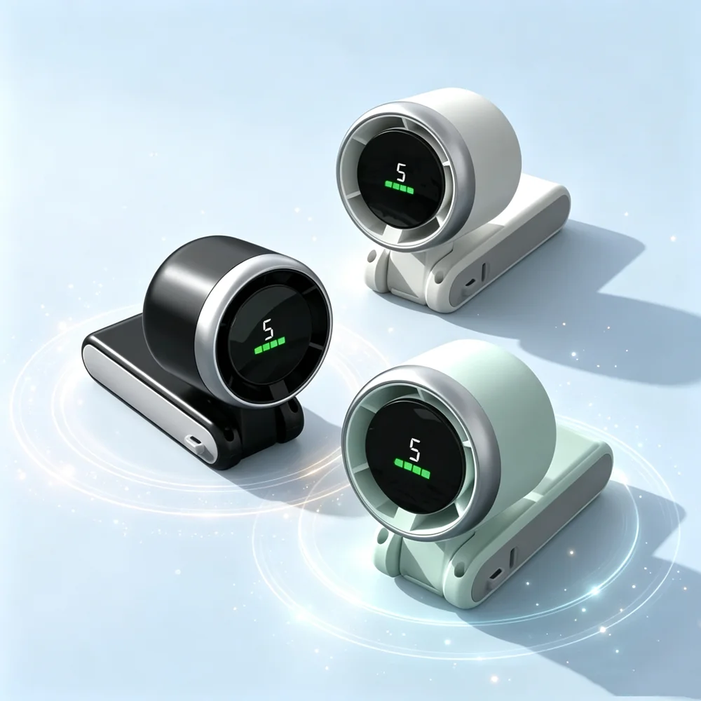 novo-ventilador-turbo-portatil-ventilador-pessoal-de-mesa-mini-ventilador-com-display-digital-inteligente-e-dobravel