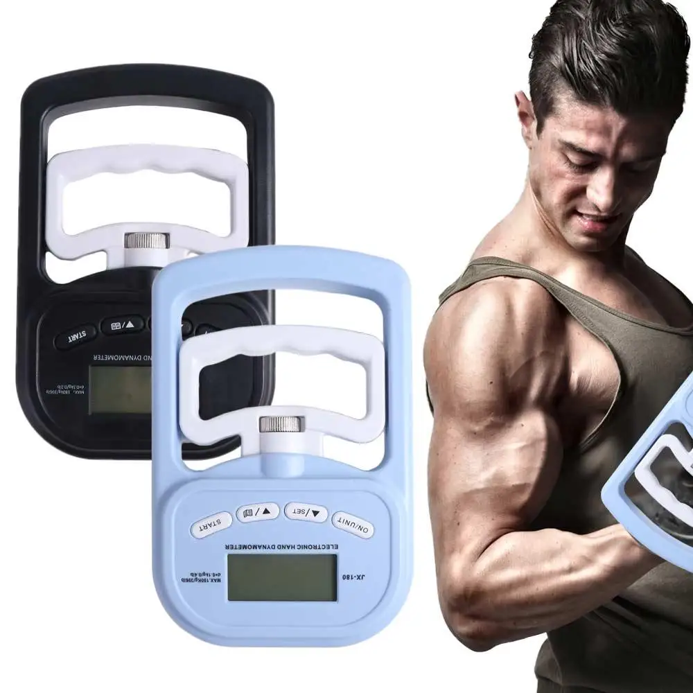 Electronic Grip Strength Tester 396Lbs/180Kg Type-c/battery Digital Hand Dynamometer Durable Portable