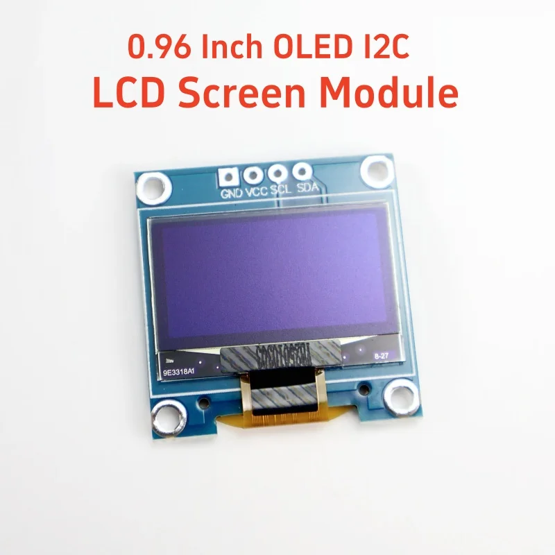 1 шт. 0,96-дюймовый модуль OLED-дисплея I2C IIC 128x64 SS-D-1306 3,3 В-5 В синий/синий желтый/белый для Arduino ESP32 ESP8266 1 шт. 0,96-дюймовый модуль OLED-дисплея I2C IIC 128x64 SS-D-1306 3,3 В-5 В синий/синий желтый/белый для Arduino ESP32 ESP8266