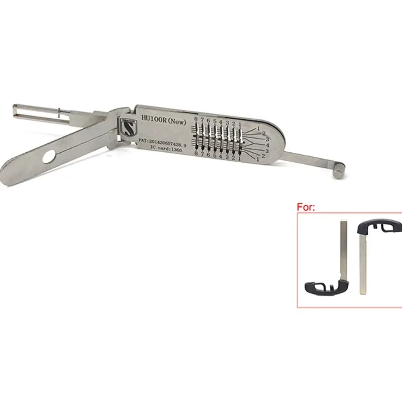 New Style HU100R Decoder 2-in-1 Reading Gauge Locksmith Reader Repair Tools Opening New Multi-function