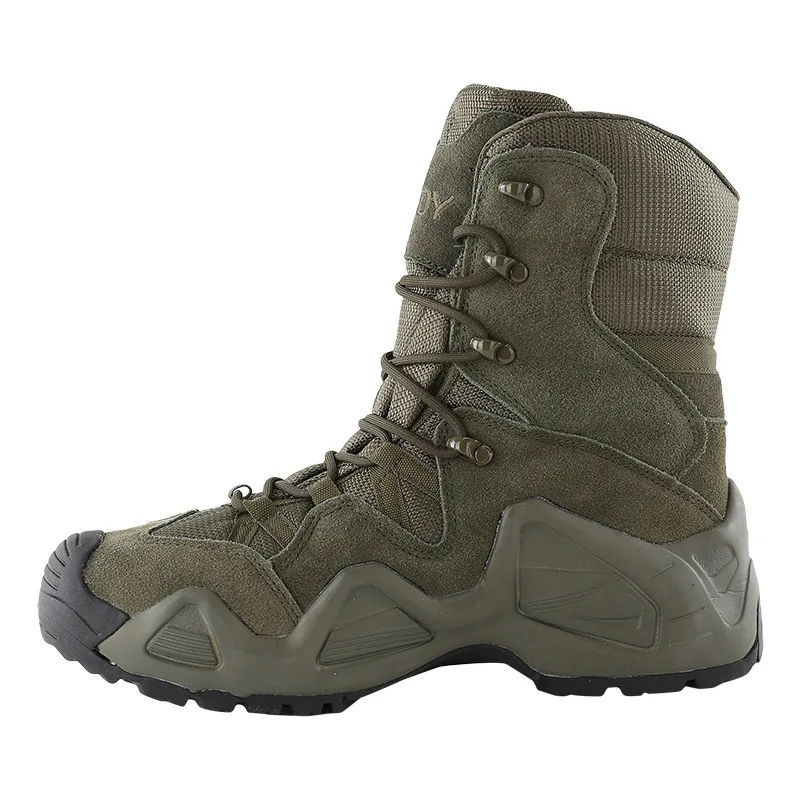 New Men Boots Desert Combat Outdoor Man Non-slip Snow Boots Male Waterproof Tactical Platform Ankle Boots