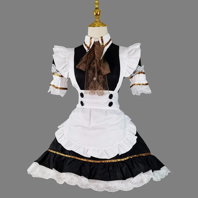 8-stylowy kostium anime Lolita Maid Cosplay Gothic Lolita Plus Size Maid Uniform Cute Bunny Girl Maid Outfit Parincess Party Dress