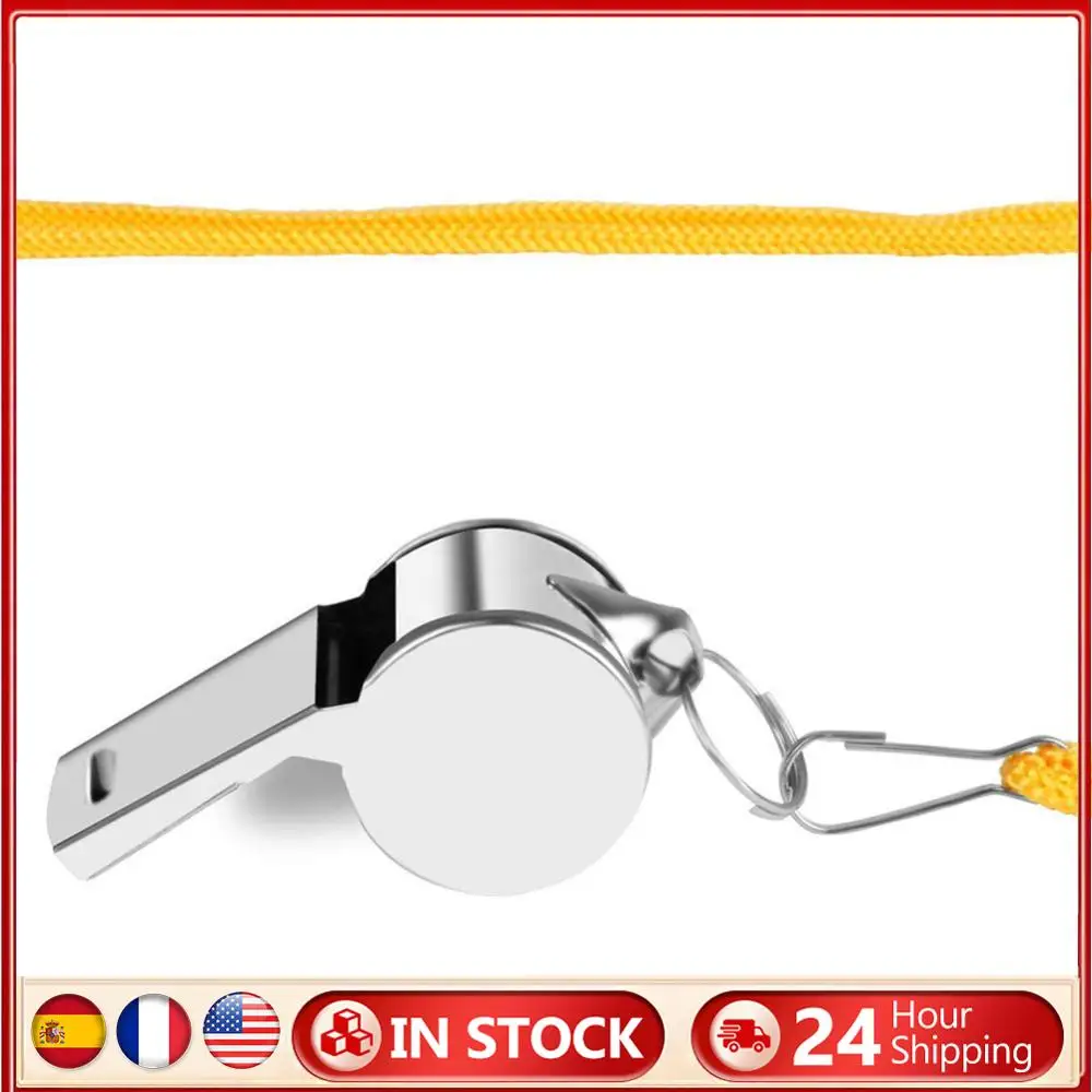 

Рефери-свистки с веревкой, свисток для выживания, портативный, очень громкий, спортивный свисток, многоцелевой для тренеров, судей, спасателей