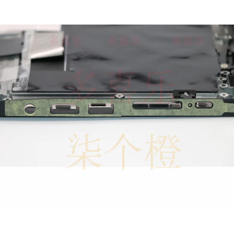 ZMZM Baru untuk Lenovo ThinkPad T490S Palmrest US Keyboard Bezel Cover W/FP 02HM280