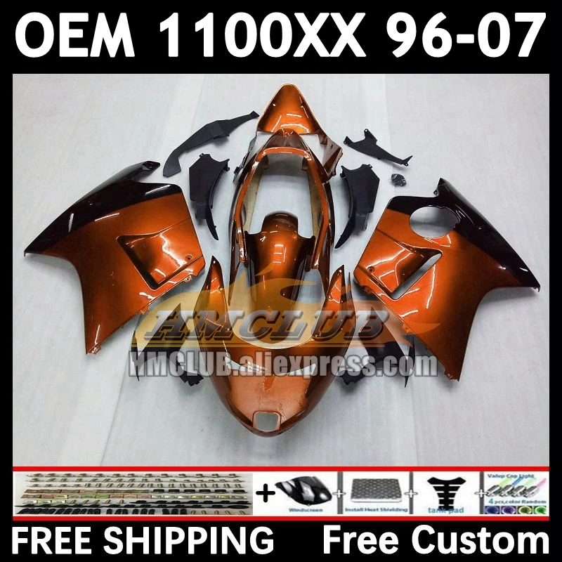 Blackbird For HONDA CBR1100 XX CBR1100XX 85No.117 CBR 1100XX 1996 1997 new orange 1998 1999 2000 01 02 03 04 05 06 07 Fairings