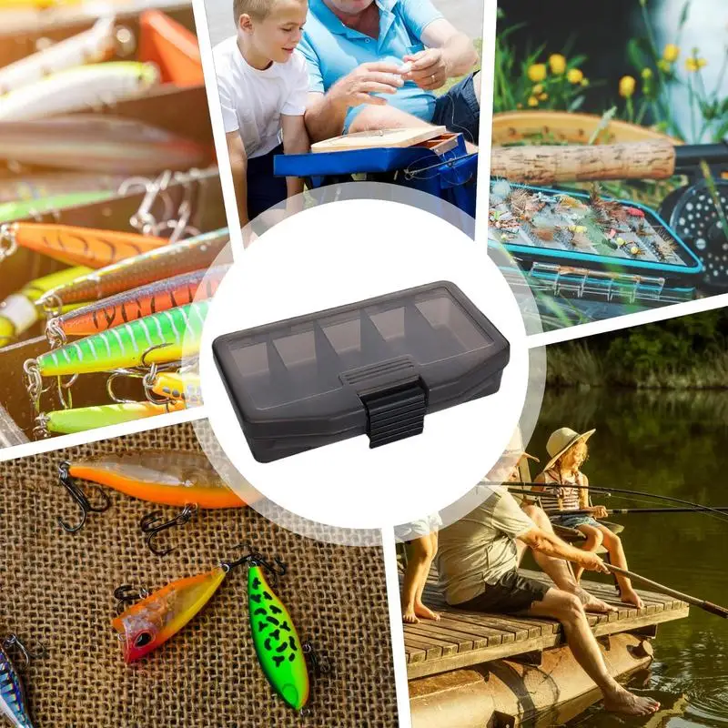 Fishing Tackle Storage Trays Fishing Tackle Boxes For Snacks With Multiple Dividers Small Parts Fishing Box For Storing Gear In