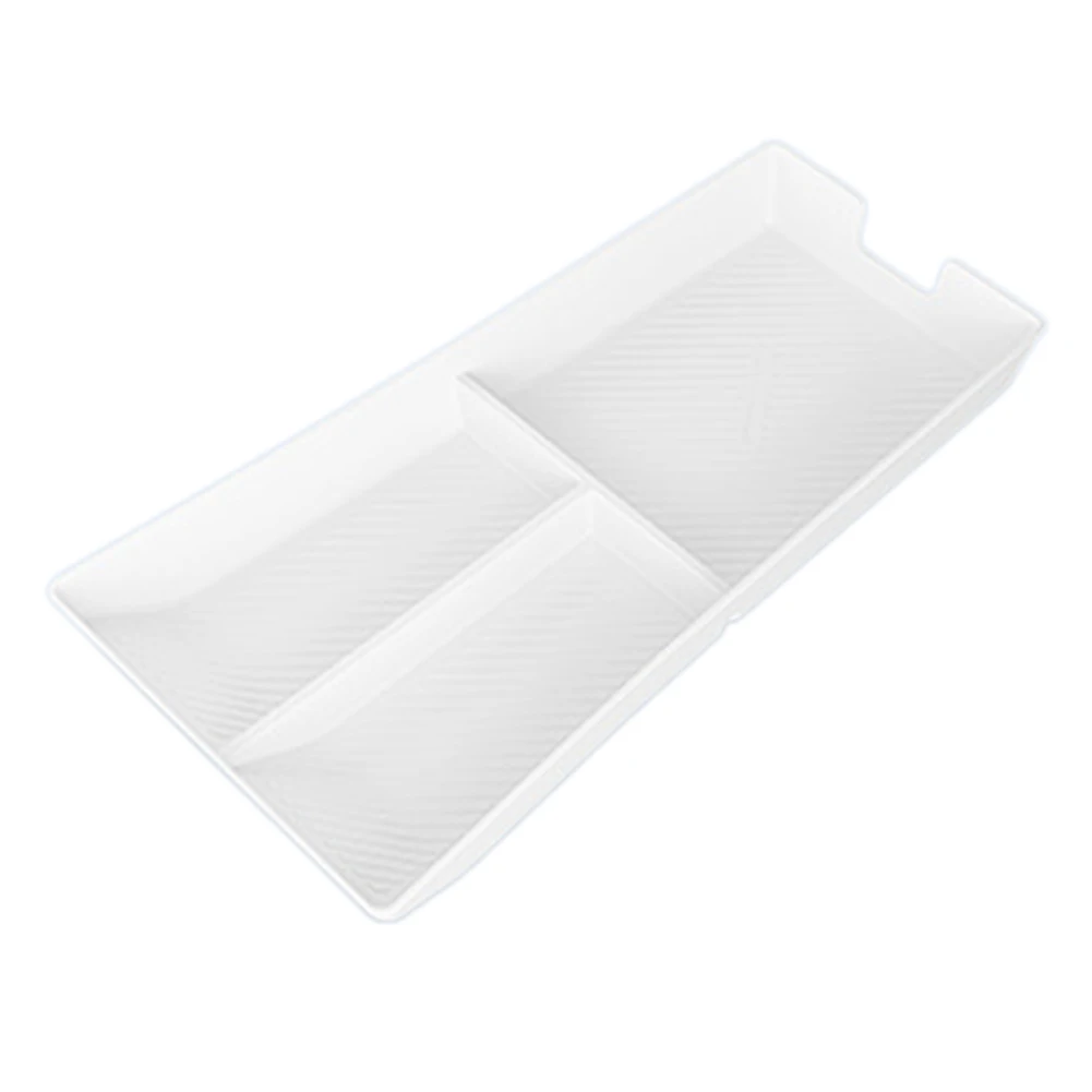 For X S 2023 Central Control Lower Tray Storage Tank Pad Non-Slip Pad Silicone Pad White