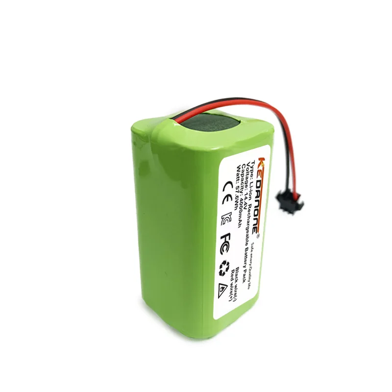 18650 14.4V 4000mAh Lithium Ion Battery Pack,For Iseelife Robot Vacuum Cleaner N79 N79S DN622 Eufy Replacement Li-ion Battery