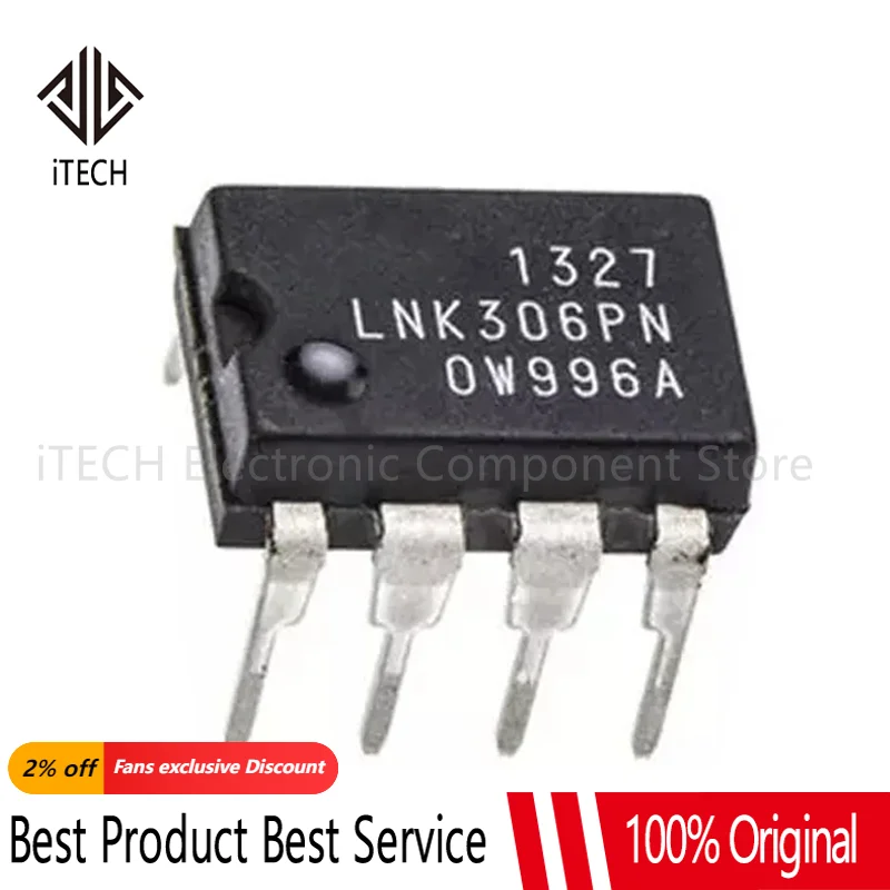 5pcs/lot LNK306PN LNK306P LNK306 DIP-7 In Stock