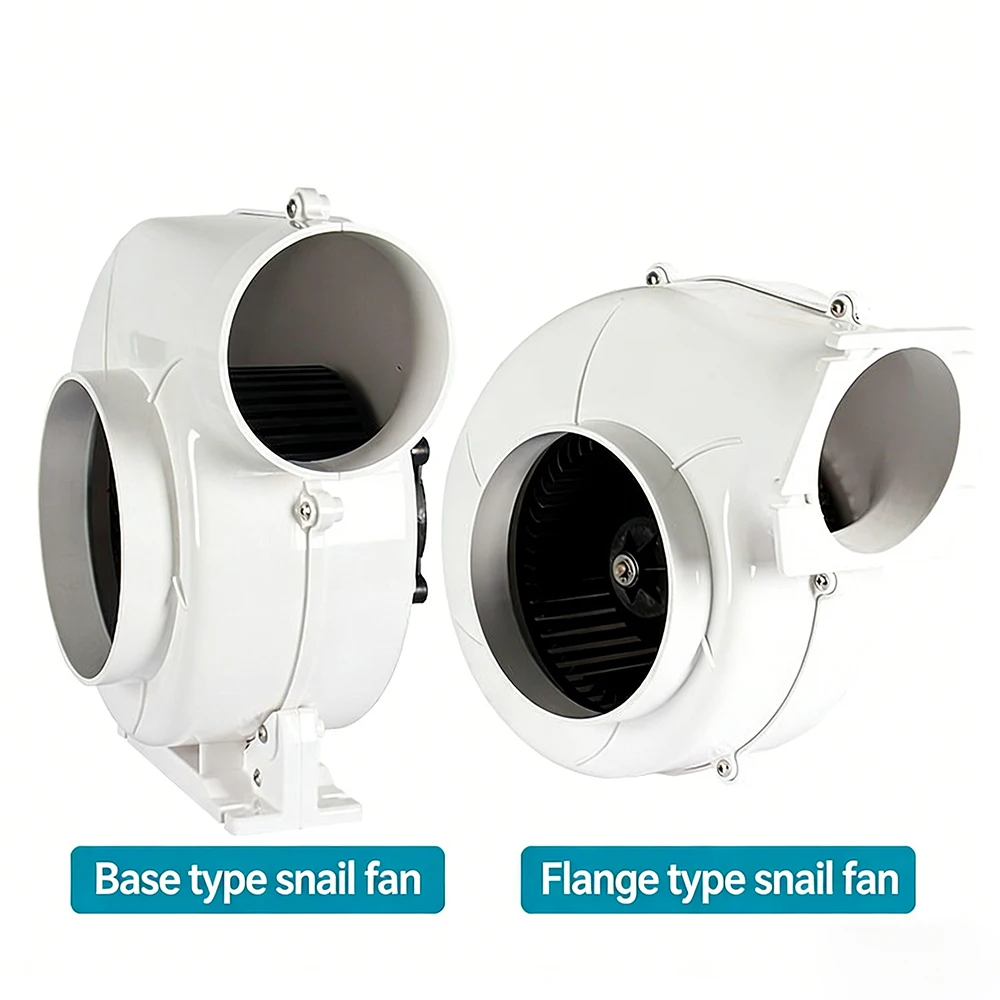 DC12V/24V Snail Fan,centrifugal Duct Fan,suitable for Ventilation Systems in Caravans,Engine Rooms,Corridors,indoor Ducts,yachts