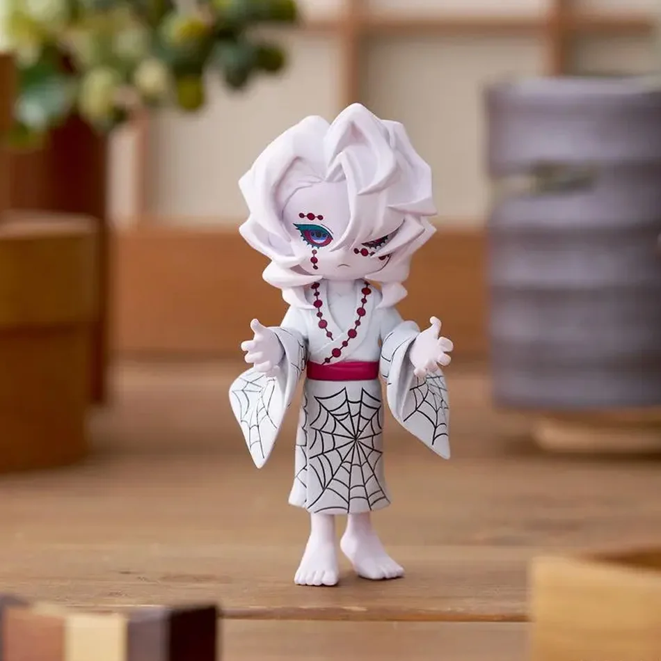 Demon Slayer Demon Slayer: Kimetsu no Yaiba Acchion Figuren Angel Blind Box Set met Kamado Tanjiro Zenitsu Nezuko PVC Warrior Model en Y